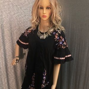 Free People Black Dress